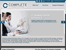 Tablet Screenshot of completesystems.net